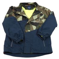 Tmavomodro-army šušťáková jarná bunda Top&Sky Kids