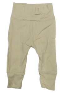 Smotanové rebrované turecké tepláky Baby