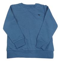 Tmavomodrá mikina s dinosaurom Next