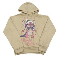 Béžová mikina s Angel a kapucí Disney