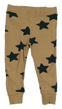 Hnědé pyžamové kalhoty s hvězdami Next