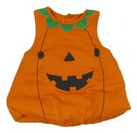 Kostým - Oranžová zateplená vesta - dýně F&F