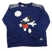 Tmavomodrá mikina s Mickeym Adidas