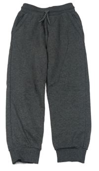 Tmavošedé melírované tepláky Primark