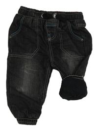 Čierne podšité rifle Topomini