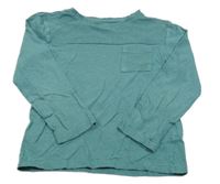 Zelené triko s kapsou Nutmeg