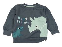 Antracitová mikina s diny George