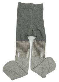 Šedé punčocháče se zajíčky Next