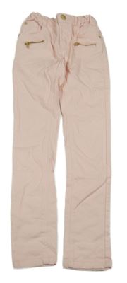 Světlerůžové skinny rifle