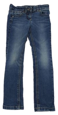 Tmavomodré skinny rifle Benetton