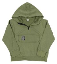 Khaki mikina s kapucňou LC Waikiki