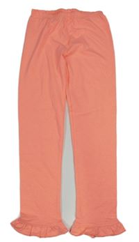 Neónově korálové legíny s volánikmi Topolino