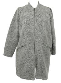 Dámský šedý melírovaný propínací kabátek Bexley´s 