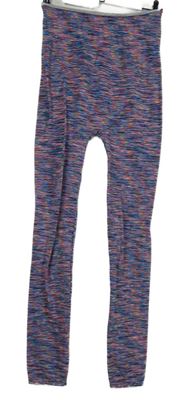 Dámské barevné melírované punčochové legíny 