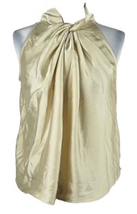 Dámská béžová saténová halenka Anna Field 