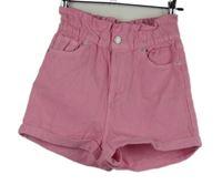 Dámské růžové riflové kraťasy FB Sister 