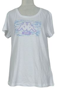 Dámske biele tričko s logom Kappa