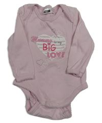 Světlerůžové body s potiskem Ergee