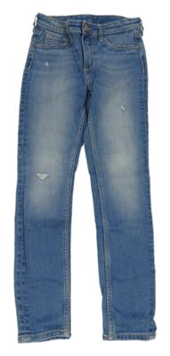 Modré šisované rifle H&M