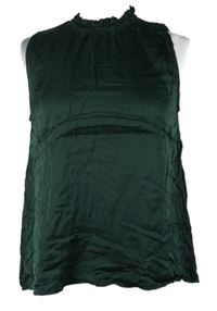 Dámsky tmavozelený blúzková ý top Sahara