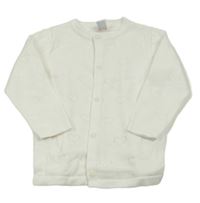 Biely prepínaci sveter so srdiečkami Topolino