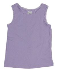 Lila košilka s krajkou Pocopiano