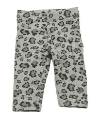 Sivé leopardí legíny Primark