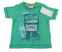 Nové - Zelené tričko s potlačou