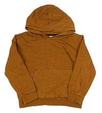 Medová mikina s kapucňou H&M