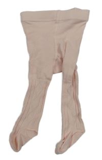 Světlerůžové punčocháče 