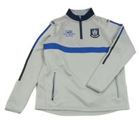 Sivo-modrá futbalová mikina s nápisom O´neills