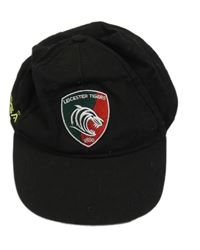 Černá plátěná kšiltovka s výšivkou 