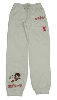 Nové - bílé tepláky s Harry Potter PRIMARK