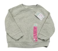 Nové - sivá melírovaná mikina PRIMARK