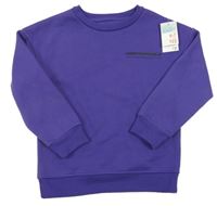 Nové - purpurová mikina s nápismi PRIMARK