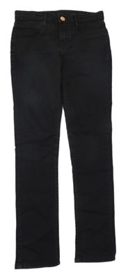 Čierne skinny rift rifle H&M