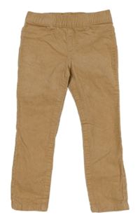 Světlehnědé elastické manšestráky H&M