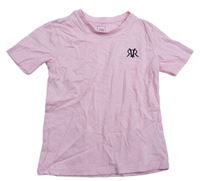 Ružové tričko s logom River Island
