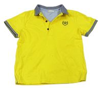 Žluté polo tričko s výšivkou Tutto Piccolo