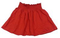 Červená tepláková sukňa H&M
