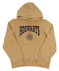 Hnědá mikina s erbem a kapucí - Harry Potter H&M