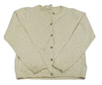 Krémový bodkovaná ý prepínaci sveter Next