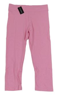 Nové - Růžové capri legíny Dunnes