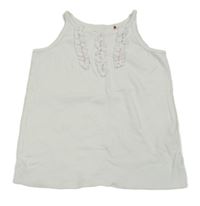 Bílý top s volánky Esprit