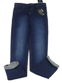 Tmavomodré skinny rifle Firetrap