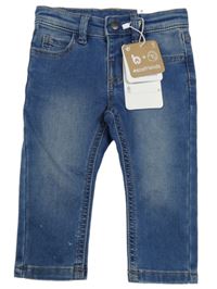 Nové - modré slim fit rifle Mayoral