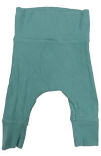 Zelené rebrované legíny Next