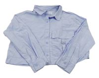 Lila halenka s kapsou Zara