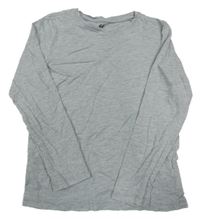 Sivé melírované tričko H&M