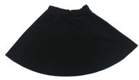Čierna rebrovaná sukňa Matalan
